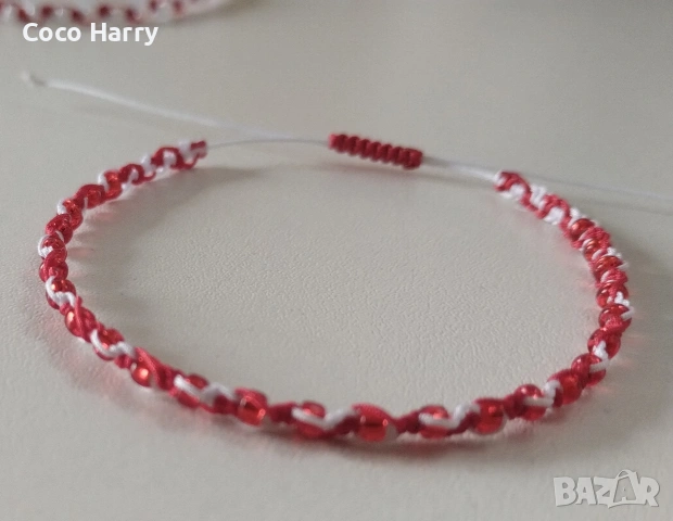 Комплект 2 мартенички,ръчно изработени, снимка 5 - Български сувенири - 53292424