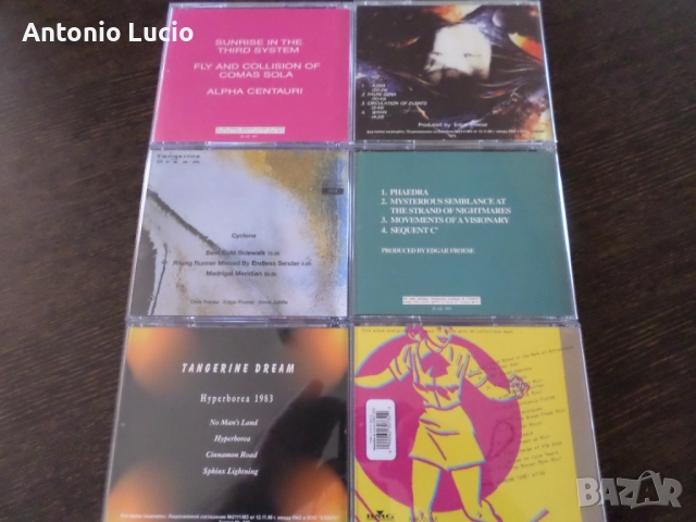 Tangerine dream 6cd, снимка 2 - CD дискове - 51587632