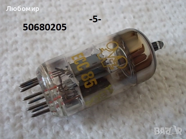 Радиолампи ECH и ECC - списък, снимка 5 - Друга електроника - 51710096