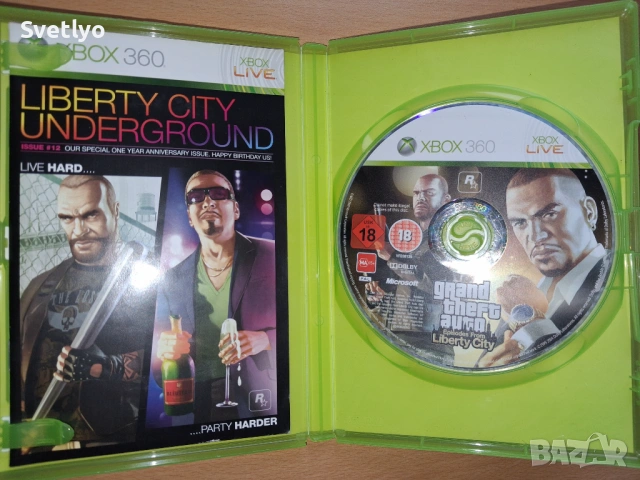 GTA Episodes from Liberty City за Xbox 360 / Xbox One, снимка 3 - Игри за Xbox - 53464205