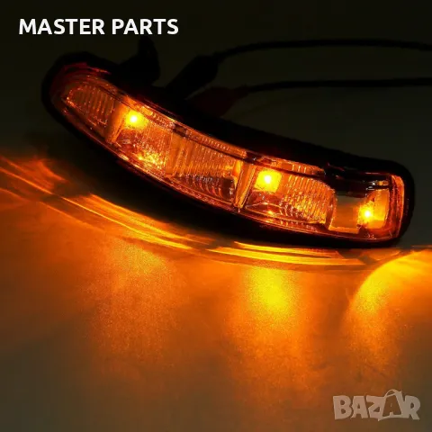 LED Мигачи за Огледала за Mercedes E/S/CL/CLS (2006-2009) - Plug & Play с Качествен Canbus, снимка 10 - Части - 50422552