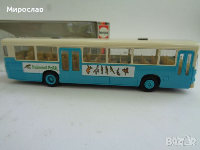 HERPA H0 1/87 MAN АВТОБУС МОДЕЛ КОЛИЧКА , снимка 5 - Колекции - 45862767