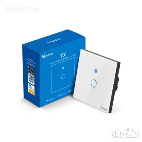SONOFF T4EU1C WiFi Единичен Интелигентен Превключвател, снимка 4 - Друга електроника - 45239960