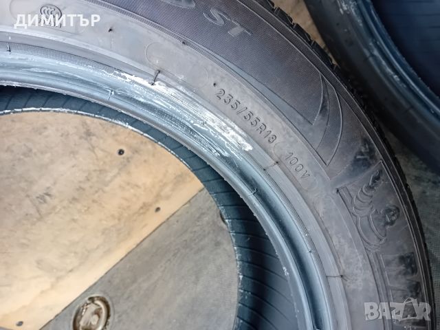 4бр.летни гуми Michelin 235 55 18 dot1219 цената е за брой!, снимка 7 - Гуми и джанти - 46143142