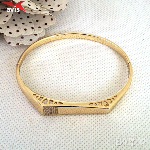 Гривна с 14К златно покритие 234864