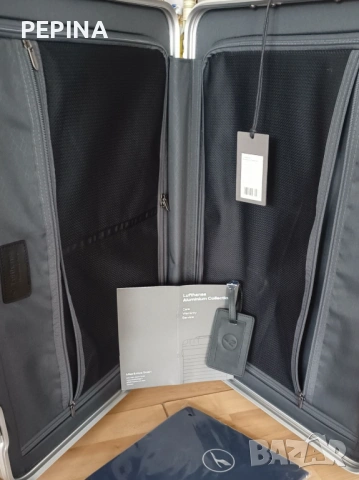 Lufthansa- алуминиев куфар , снимка 2 - Куфари - 53270582