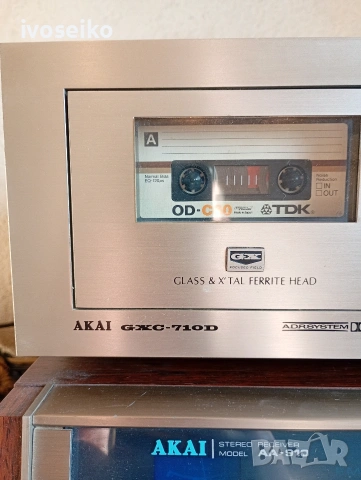 Akai GXC -710D AKAI AA-910, снимка 2 - Ресийвъри, усилватели, смесителни пултове - 54150740