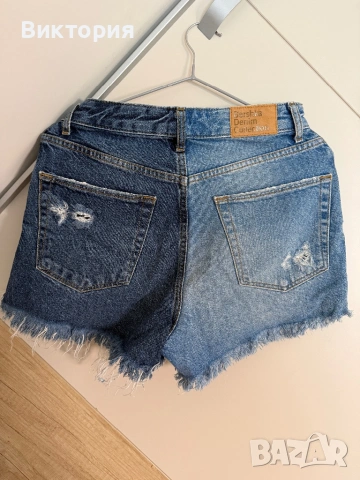 Къси дънкови панталони Bershka , снимка 2 - Дънки - 54226972