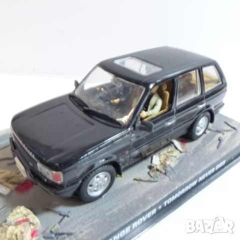  Fabbri 1:43 Range Rover James Bond 007 КОЛИЧКА МОДЕЛ , снимка 2 - Колекции - 45687983