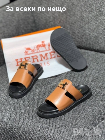 Hermes Дамски Чехли Хермес - Различни Цветове Код E1300, снимка 4 - Чехли - 54135488