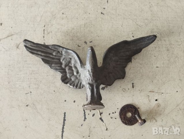 Метална статуетка орел, снимка 1 - Антикварни и старинни предмети - 46238507