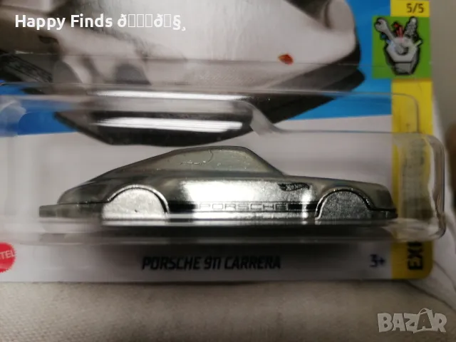 💕🧸 Ново! Hot Wheels  Porsche 911 Carrera ключодържател сребрист и бяло-син , снимка 4 - Колекции - 47025498