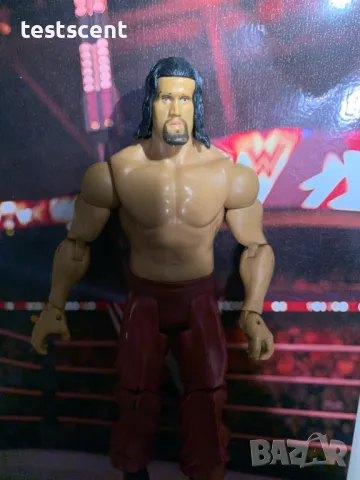 Екшън фигура WWE The Great Khali Великия Кали играчка figure Mattel Basic Series, снимка 10 - Колекции - 49146245