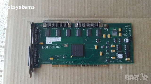 LSI Logic LSI22915 Dual Channel PCI-X Ultra-160 SCSI 68-Pin RAID Controller Card