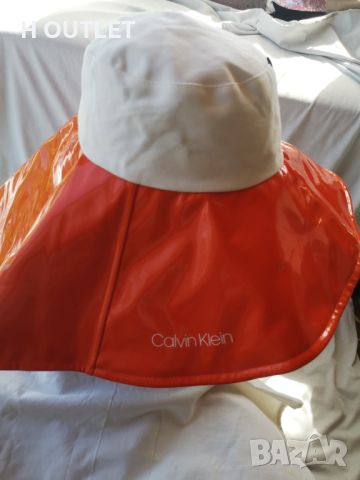 Оригинална дамска плажна шапка CALVIN KLEIN OS /541/, снимка 2 - Шапки - 46504840