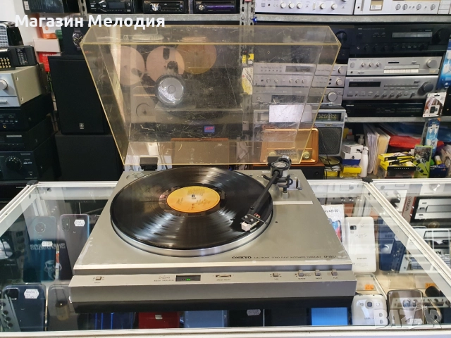 💽📻📀🎶 Грамофон ONKYO CP-1011P Отлично техническо състояние. Има забележки по външния вид ( видими, снимка 7 - Грамофони - 50575532