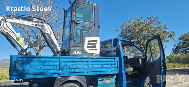  Мини багер BEKER и самосвал, снимка 4 - Индустриална техника - 53371847