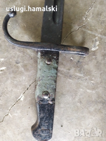 Стар щик/байонет турски Маузер, снимка 4 - Антикварни и старинни предмети - 53873723