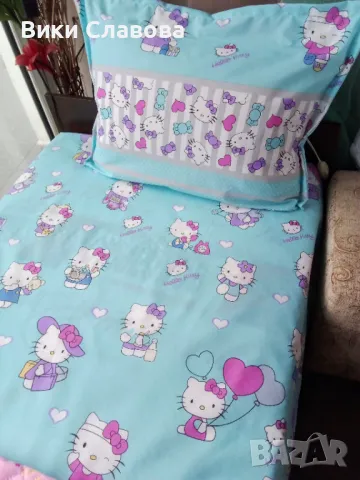 Детско Памучно спално бельо Стич,Спайдермен, Пепа пиг,Пес Патрул,Ана и Елза, снимка 15 - Спално бельо и завивки - 32697262