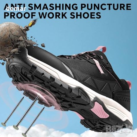 Дамски защитни работни обувки SPIEZ от композитни материали, размер 6 (39), снимка 4 - Маратонки - 45415108