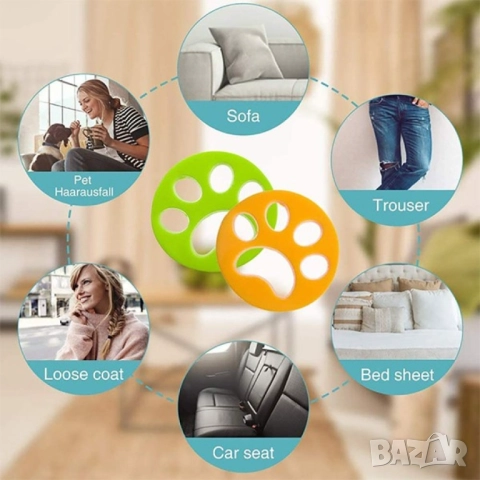 🐾 Уред за събиране на косми от домашни любимци  , снимка 4 - Други стоки за животни - 51782050