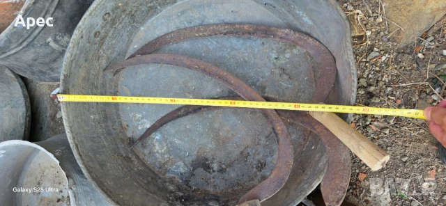 Стари Бакъри- Тави- Сърпове- Гърнета, снимка 10 - Антикварни и старинни предмети - 50658331