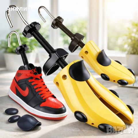 Комплект 2 броя Разширители за обувки , Размер 40-47, Регулируеми по дължина и ширина