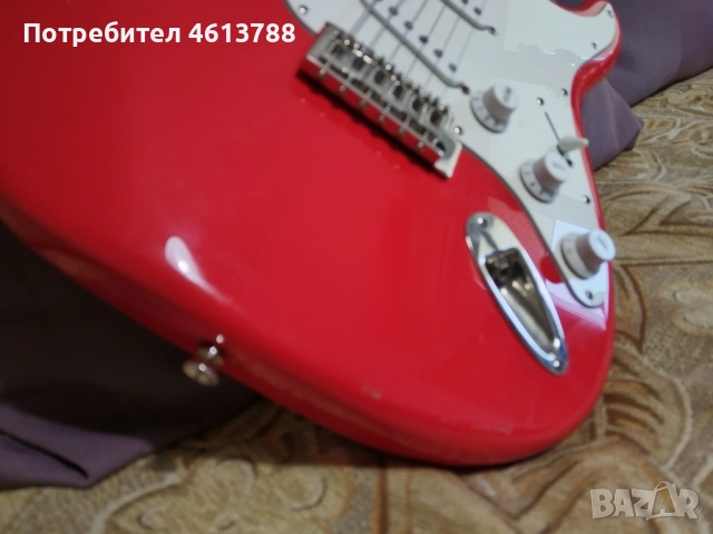 Електрическа китара с мейпъл гриф, снимка 7 - Китари - 52857909