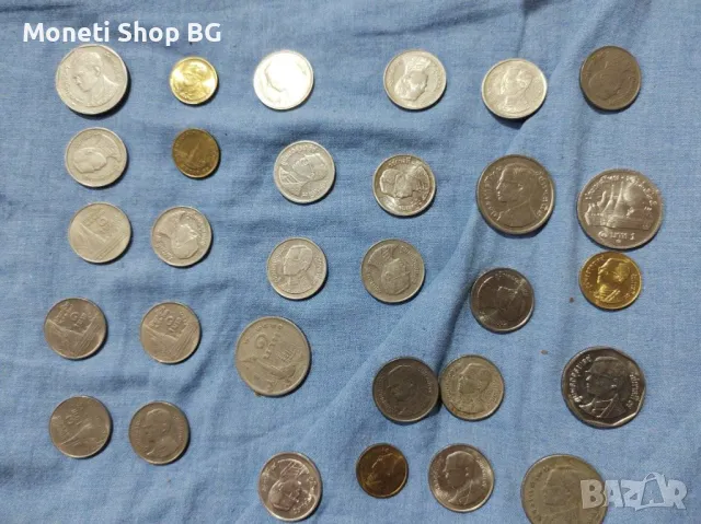 31бр.монети Тайланд- изобилие от разновидности както и номинали, снимка 10 - Нумизматика и бонистика - 49960176