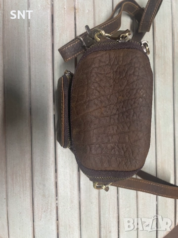 Мъжка чанта от естествена кожа , снимка 5 - Чанти - 53649266