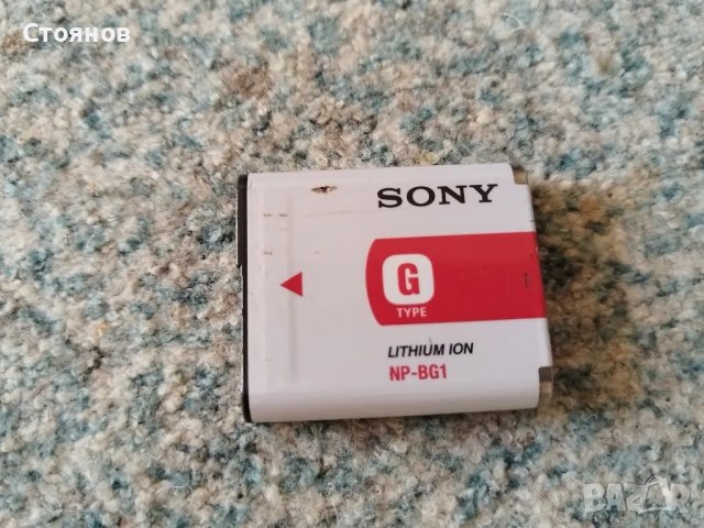 Зарядно SONY-BC CSGC с нова батериа SONY NP-BG1, снимка 3 - Батерии, зарядни - 47770205