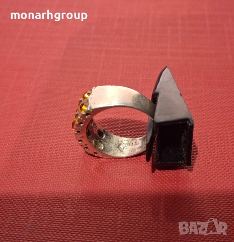 Сребърен пръстен, снимка 4 - Пръстени - 53068361