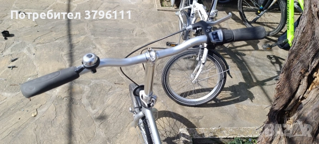 Аломиниев сгъваем велосипед, снимка 4 - Велосипеди - 53840064