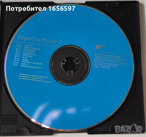 Depeche Mode, Sisters Of Mercy, снимка 2 - CD дискове - 53407930