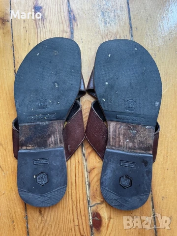 N nera collezione мъжки кожени чехли 43, снимка 3 - Мъжки чехли - 50738986