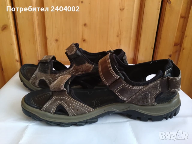 Сандали Ecco №44-Receptor technology,стелка 29см, снимка 4 - Мъжки сандали - 51391614