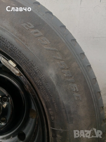 16цола резервна гума опел мувано , снимка 6 - Аксесоари и консумативи - 52222400