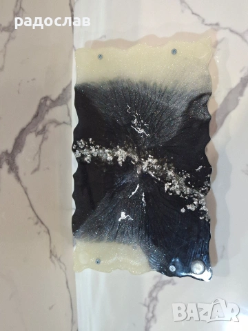 Поднос епоксидна смола , снимка 3 - Сервизи - 53662478