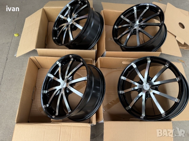 4 бр. чисто нови алуминиеви джанти TSW ROCKET 19 цола 5x100 , централен отвор 72.2 , ET32, 8J, снимка 4 - Гуми и джанти - 53290867
