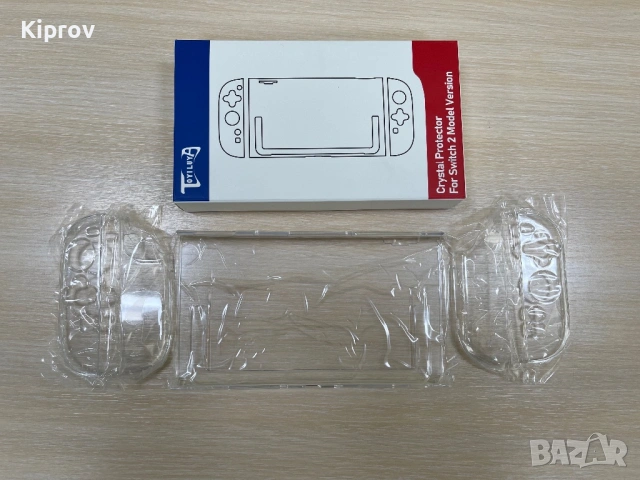 🎮 Прозрачен защитен калъф за Nintendo Switch 2 – разглобяем, снимка 2 - Аксесоари - 53558635