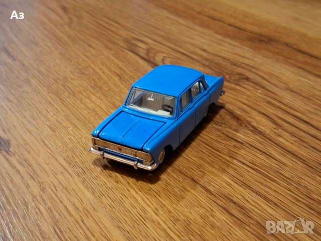 1976 година Руски модел Москвич 412 А2 1:43 Сделано в СССР стара играчка USSR 