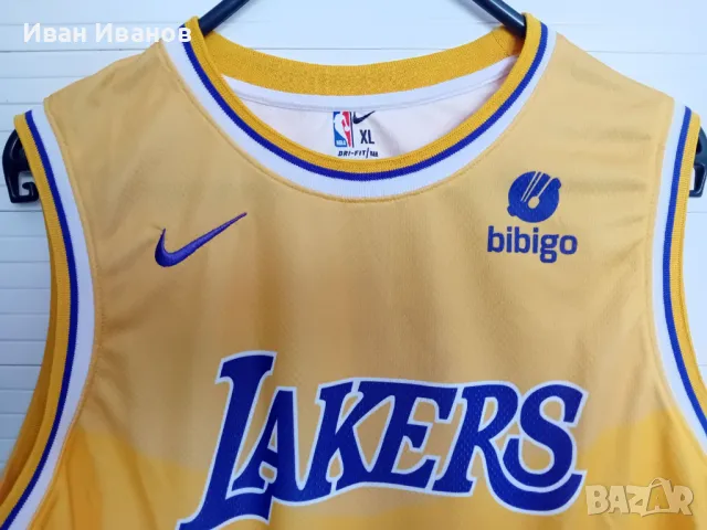 Чисто нов оригинален потник на Los Angelis Lakers - LeBron James, снимка 9 - Баскетбол - 50419494
