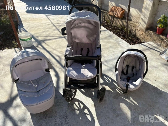 Детска количка 3в1 Cam dinamico, снимка 3 - Детски колички - 52960697