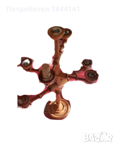 Свещник от дърво