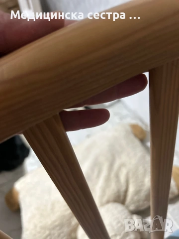 Детска дървена кошара Германия, снимка 4 - Бебешки легла и матраци - 53409513