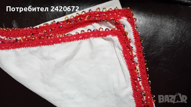 кърпа с маниста за носия, снимка 1