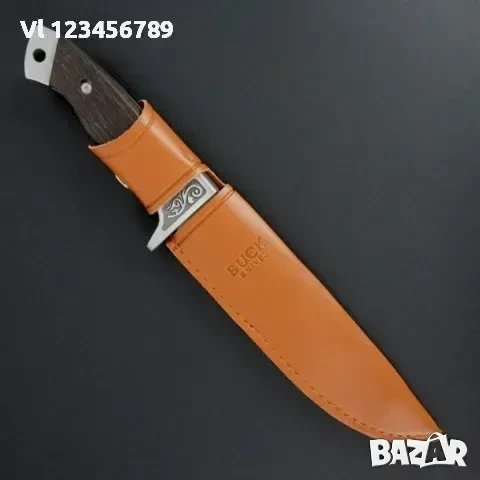 Ловен нож BUCK KNIVES 81, 5CR13Моv, 175x300 mm, снимка 5 - Ножове - 52273384