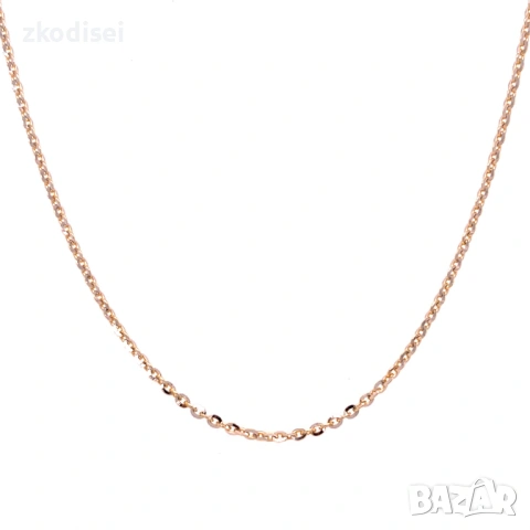 Златен синджир 3,20гр. 39,0см. 14кр. проба:585 модел:37711-4, снимка 2 - Колиета, медальони, синджири - 53814683