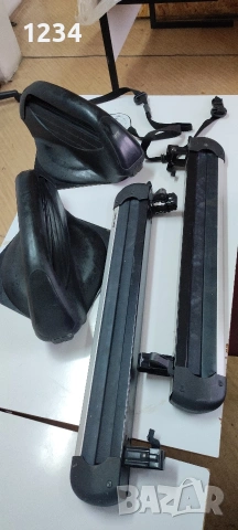 магнитен багажник за ски и сноуборд