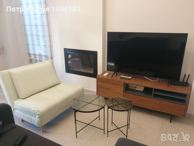Дизайнерски диван, подарък ТВ шкаф, снимка 4 - Дивани и мека мебел - 46394517